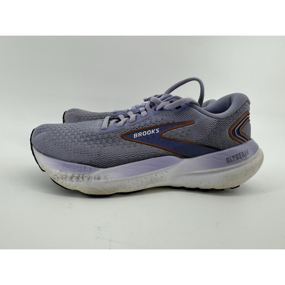 Brooks  Glycerin GTS 21  Women's Size 7 B Lavender Copper - Picture 2 of 9